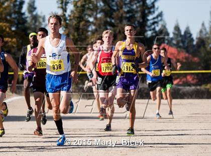 Thumbnail 1 in CIF State Cross Country Championships (D5 Boys Race) photogallery.