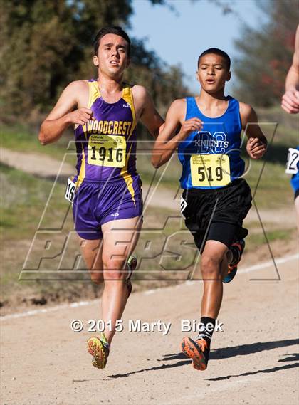 Thumbnail 3 in CIF State Cross Country Championships (D5 Boys Race) photogallery.
