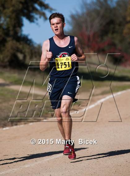 Thumbnail 3 in CIF State Cross Country Championships (D5 Boys Race) photogallery.