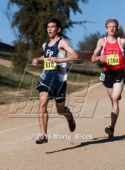 Thumbnail 2 in CIF State Cross Country Championships (D5 Boys Race) photogallery.