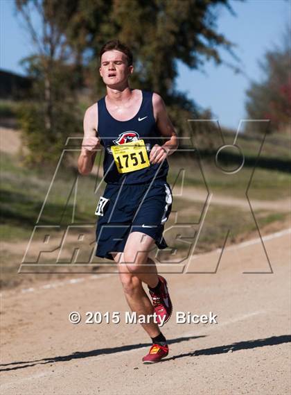 Thumbnail 1 in CIF State Cross Country Championships (D5 Boys Race) photogallery.