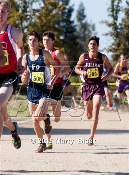 Thumbnail 3 in CIF State Cross Country Championships (D5 Boys Race) photogallery.