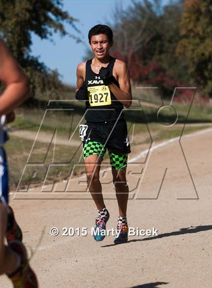 Thumbnail 3 in CIF State Cross Country Championships (D5 Boys Race) photogallery.