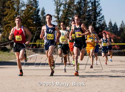 Thumbnail 1 in CIF State Cross Country Championships (D5 Boys Race) photogallery.