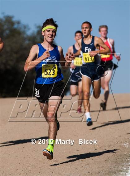 Thumbnail 3 in CIF State Cross Country Championships (D5 Boys Race) photogallery.
