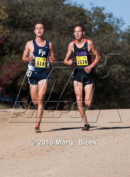 Thumbnail 3 in CIF State Cross Country Championships (D5 Boys Race) photogallery.