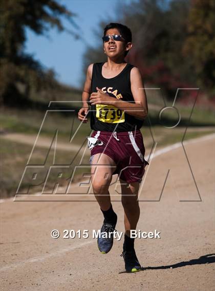 Thumbnail 3 in CIF State Cross Country Championships (D5 Boys Race) photogallery.