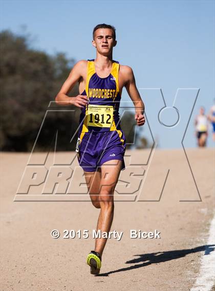 Thumbnail 2 in CIF State Cross Country Championships (D5 Boys Race) photogallery.