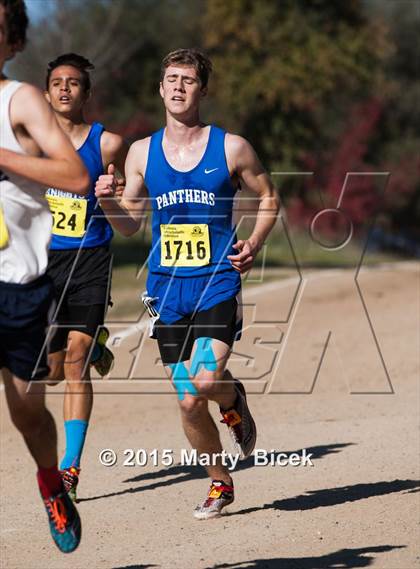 Thumbnail 3 in CIF State Cross Country Championships (D5 Boys Race) photogallery.