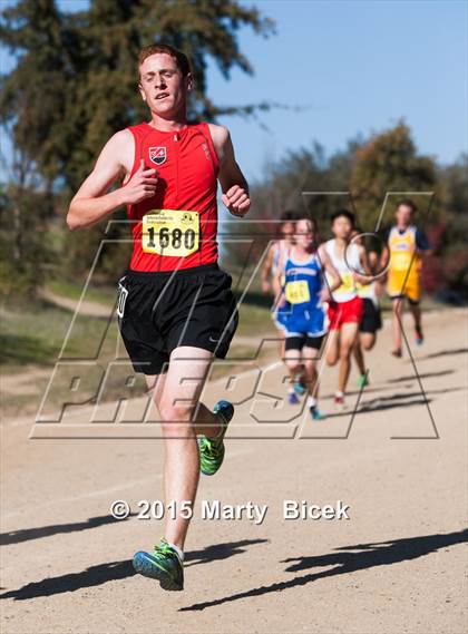 Thumbnail 2 in CIF State Cross Country Championships (D5 Boys Race) photogallery.