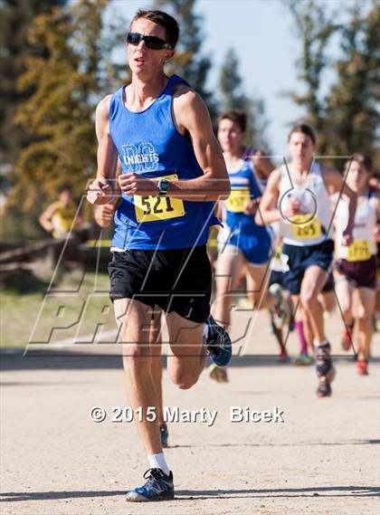 Thumbnail 2 in CIF State Cross Country Championships (D5 Boys Race) photogallery.