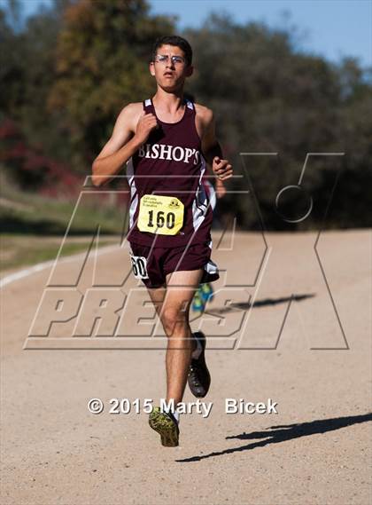 Thumbnail 3 in CIF State Cross Country Championships (D5 Boys Race) photogallery.