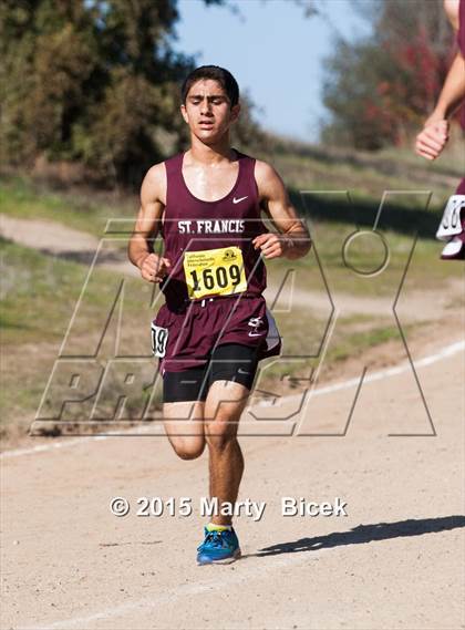 Thumbnail 3 in CIF State Cross Country Championships (D5 Boys Race) photogallery.