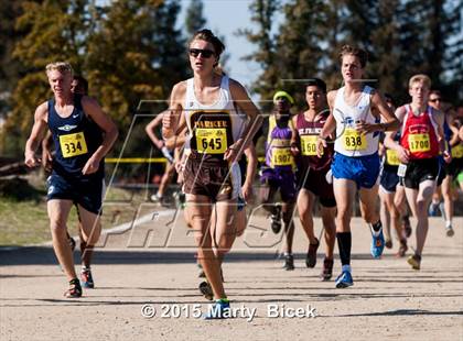 Thumbnail 3 in CIF State Cross Country Championships (D5 Boys Race) photogallery.