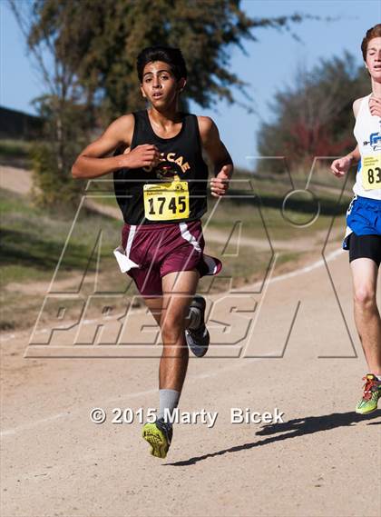 Thumbnail 3 in CIF State Cross Country Championships (D5 Boys Race) photogallery.