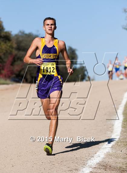 Thumbnail 3 in CIF State Cross Country Championships (D5 Boys Race) photogallery.