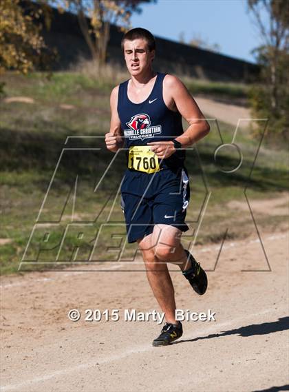 Thumbnail 3 in CIF State Cross Country Championships (D5 Boys Race) photogallery.