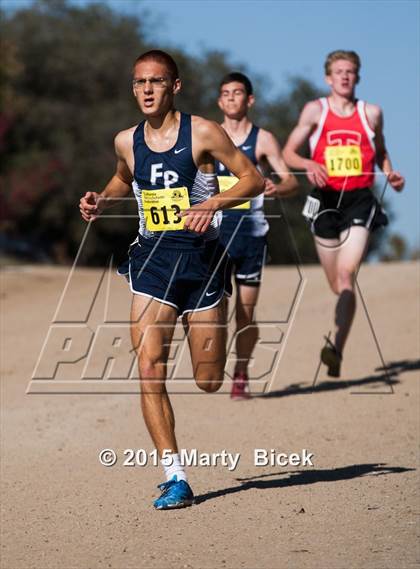 Thumbnail 2 in CIF State Cross Country Championships (D5 Boys Race) photogallery.