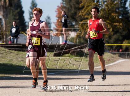 Thumbnail 2 in CIF State Cross Country Championships (D5 Boys Race) photogallery.