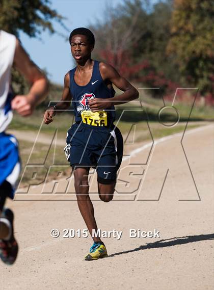 Thumbnail 3 in CIF State Cross Country Championships (D5 Boys Race) photogallery.