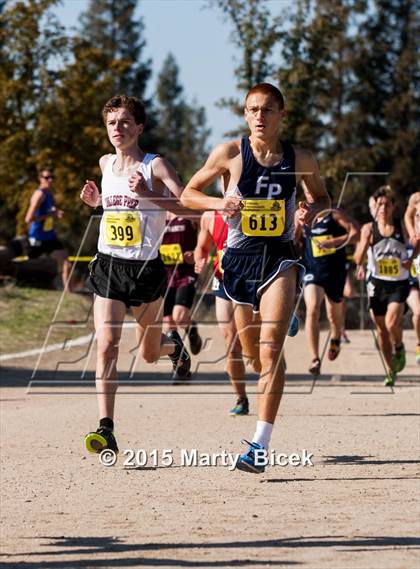 Thumbnail 3 in CIF State Cross Country Championships (D5 Boys Race) photogallery.