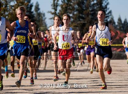 Thumbnail 3 in CIF State Cross Country Championships (D5 Boys Race) photogallery.