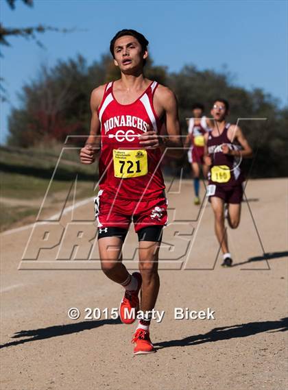 Thumbnail 2 in CIF State Cross Country Championships (D5 Boys Race) photogallery.