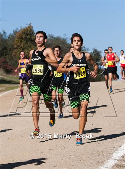 Thumbnail 3 in CIF State Cross Country Championships (D5 Boys Race) photogallery.