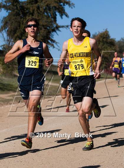 Thumbnail 2 in CIF State Cross Country Championships (D5 Boys Race) photogallery.