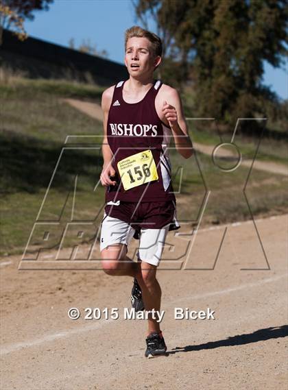 Thumbnail 1 in CIF State Cross Country Championships (D5 Boys Race) photogallery.