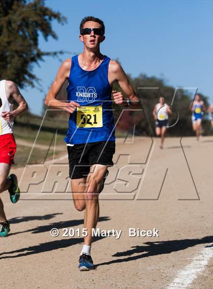 Thumbnail 1 in CIF State Cross Country Championships (D5 Boys Race) photogallery.