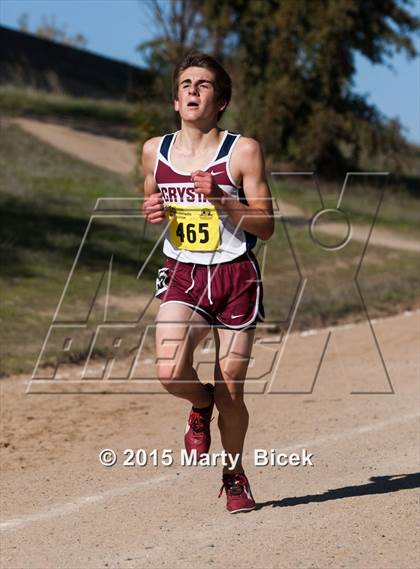 Thumbnail 2 in CIF State Cross Country Championships (D5 Boys Race) photogallery.