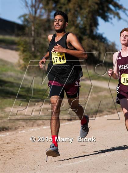 Thumbnail 1 in CIF State Cross Country Championships (D5 Boys Race) photogallery.