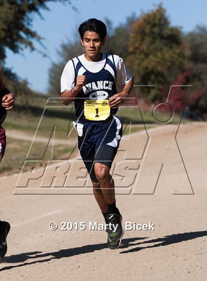 Thumbnail 3 in CIF State Cross Country Championships (D5 Boys Race) photogallery.