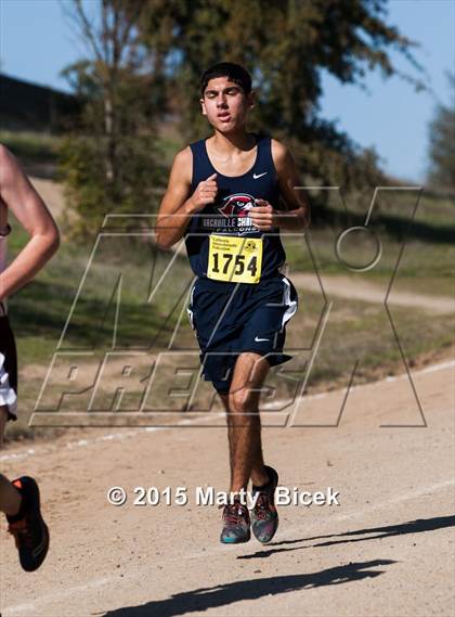 Thumbnail 3 in CIF State Cross Country Championships (D5 Boys Race) photogallery.