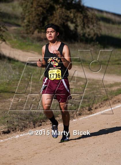 Thumbnail 2 in CIF State Cross Country Championships (D5 Boys Race) photogallery.