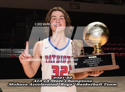 Thumbnail 1 in Tempe Prep vs. Mohave Accelerated (AIA 1A Final - Awards) photogallery.