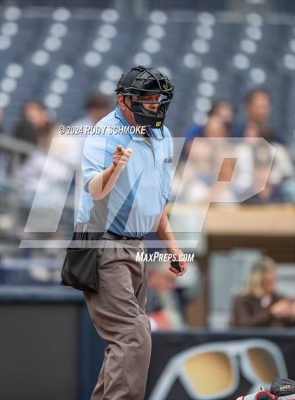 Thumbnail 1 in Vincent Memorial vs. Coastal Academy (Game at Petco Park) photogallery.