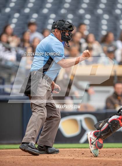 Thumbnail 1 in Vincent Memorial vs. Coastal Academy (Game at Petco Park) photogallery.