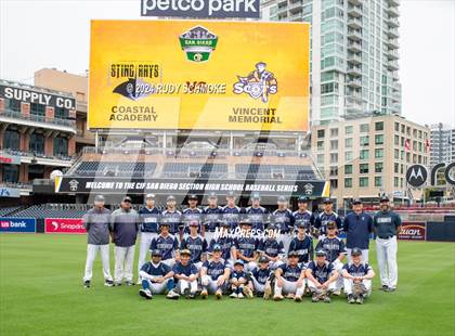 Thumbnail 2 in Vincent Memorial vs. Coastal Academy (Game at Petco Park) photogallery.