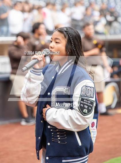 Thumbnail 2 in Vincent Memorial vs. Coastal Academy (Game at Petco Park) photogallery.