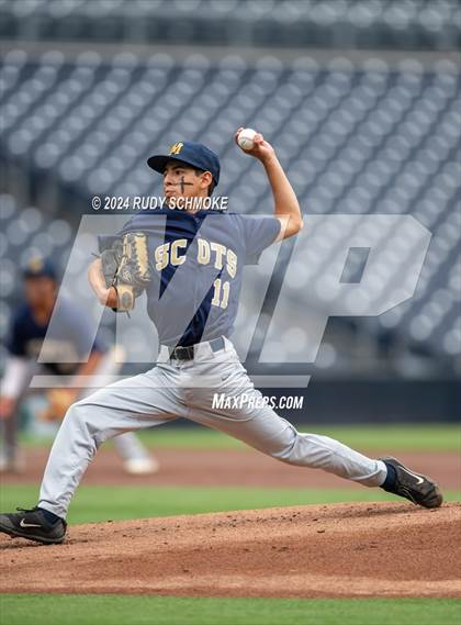 Thumbnail 2 in Vincent Memorial vs. Coastal Academy (Game at Petco Park) photogallery.