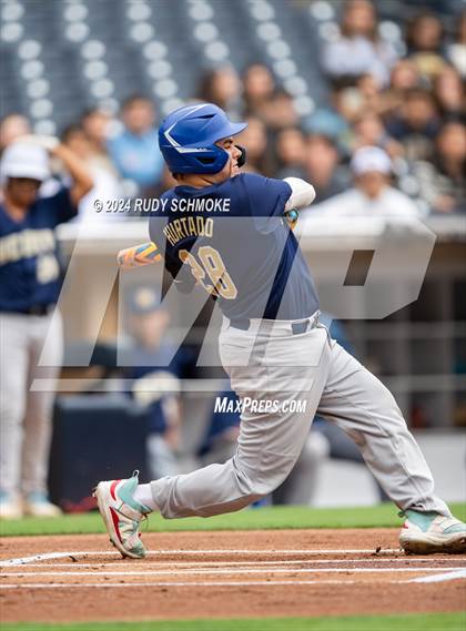 Thumbnail 3 in Vincent Memorial vs. Coastal Academy (Game at Petco Park) photogallery.
