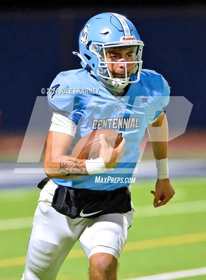 Thumbnail 3 in Desert Oasis @ Centennial (NIAA 5A Div. III Semi-Finals) photogallery.
