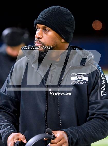 Thumbnail 2 in Desert Oasis @ Centennial (NIAA 5A Div. III Semi-Finals) photogallery.