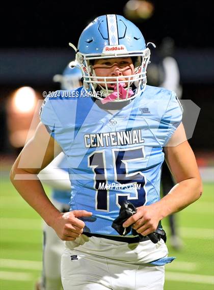Thumbnail 2 in Desert Oasis @ Centennial (NIAA 5A Div. III Semi-Finals) photogallery.