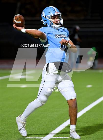 Thumbnail 3 in Desert Oasis @ Centennial (NIAA 5A Div. III Semi-Finals) photogallery.