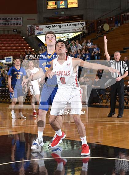 Thumbnail 2 in Ripon Christian vs. Sacramento Adventist (CIF SJS D6 Final) photogallery.