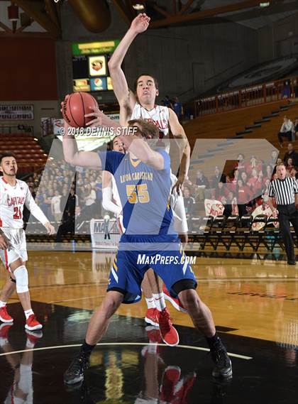 Thumbnail 1 in Ripon Christian vs. Sacramento Adventist (CIF SJS D6 Final) photogallery.