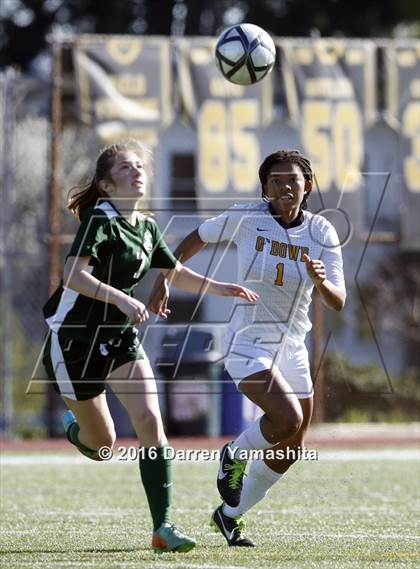 Thumbnail 3 in El Cerrito @ Bishop O'Dowd (CIF NCS D2 Quarterfinal) photogallery.
